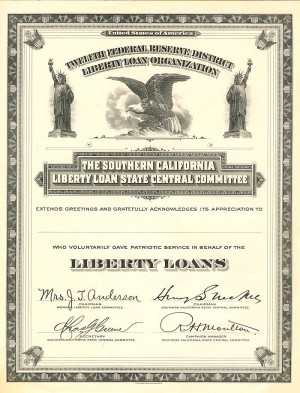 Southern California Liberty Loan State Central Committee